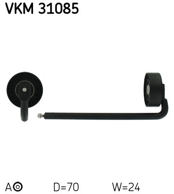 SKF Spannrolle, Keilrippenriemen